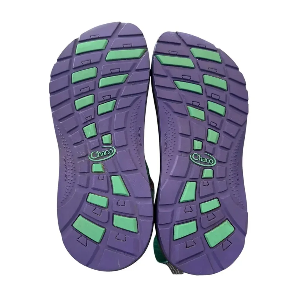 Chaco ZX/1 EcoTread Mint Leaf Green Sport Sandals J180090 Kids Size 6